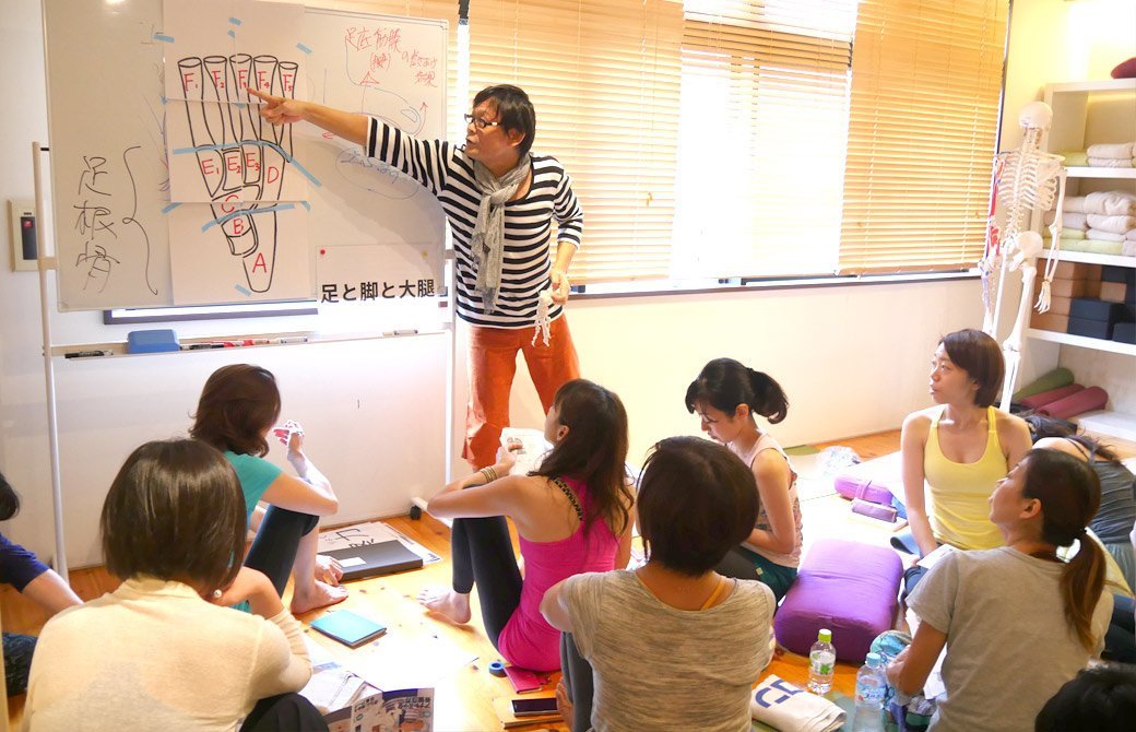 ヨガ解剖学:足裏セラピーワークショップ