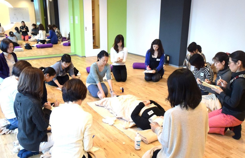 福田真理先生 講座風景