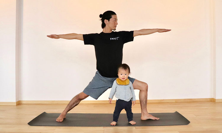 清水誠也先生とお子さん