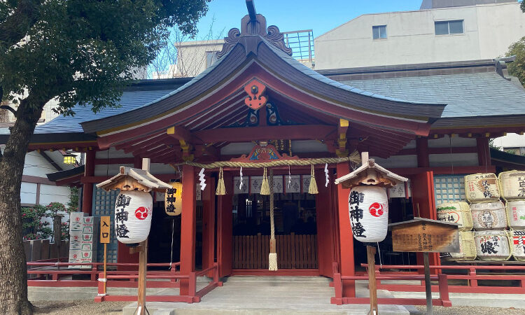 御霊神社の東宮