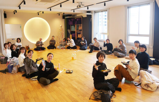 中井まゆみ先生のお弁当会の様子